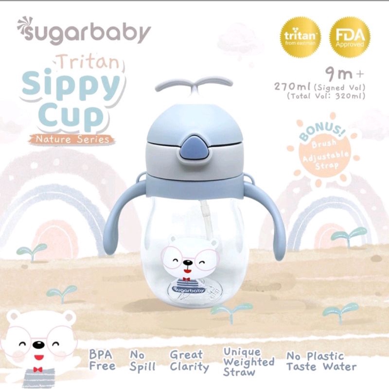 Sugar Baby Tritan Sippy Cup Nature Series