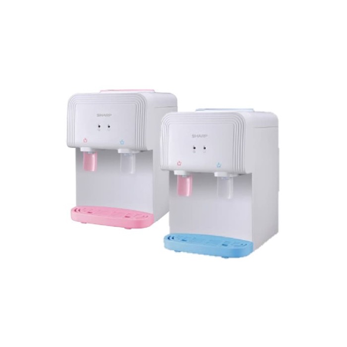 sharp dispenser portabel swd-t40n-pk/bl - tanpa bubble art