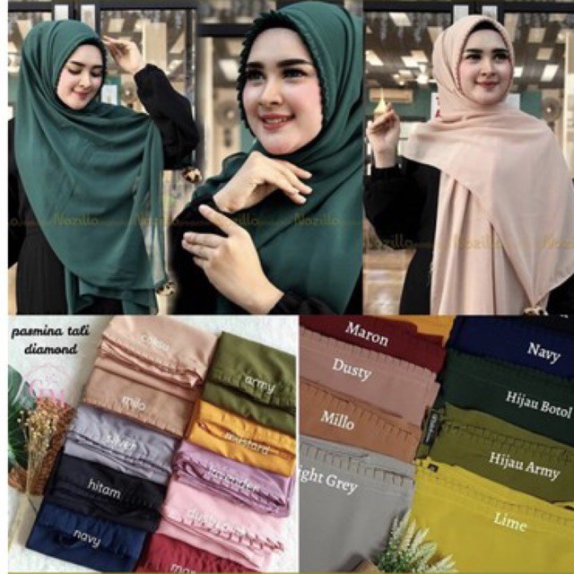 PASHMINA LIPIT / PASHMINA TALI LIPIT / PASHMINA KCB