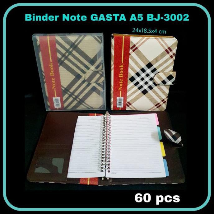 

Ready Oke] Binder Note A5 Kulit 20 Ring 20 Lubang Buku Planner Organizer Kulit A5
