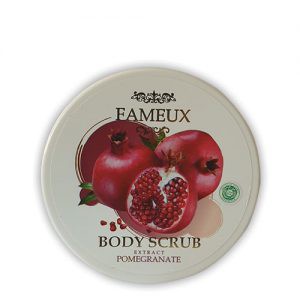 Fameux Whitening Body Scrub Pomegranate 250gr