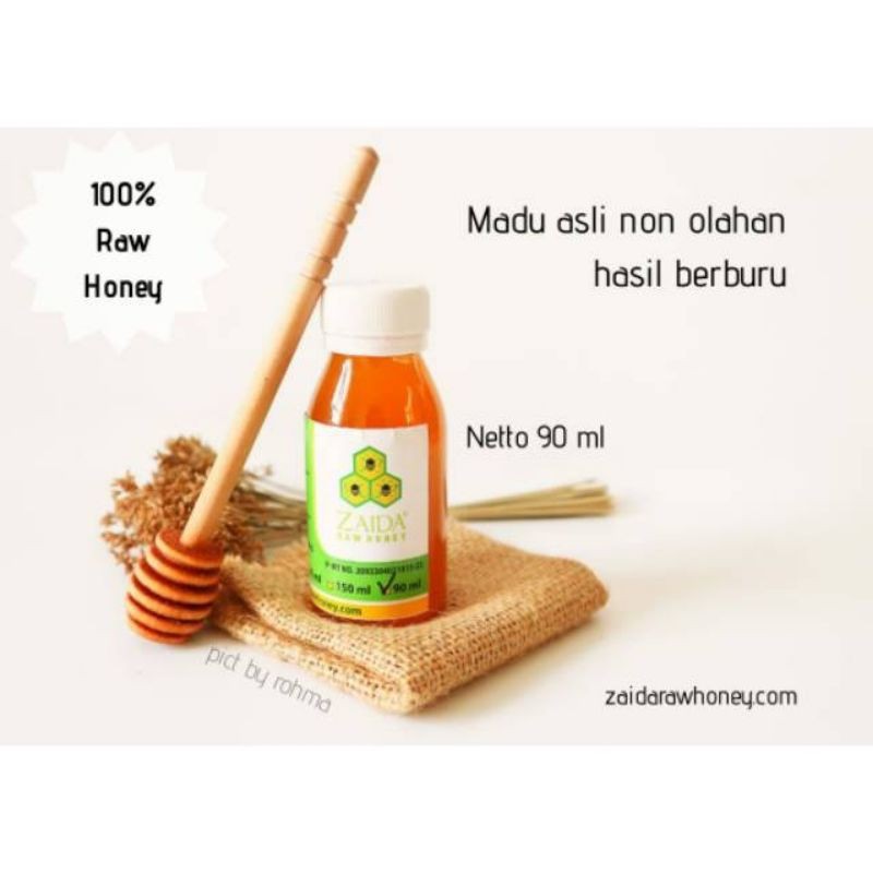 Madu Hutan Zaida 75 ml (Zaida Raw Honey)