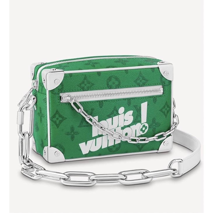 L0UIS VUITTON TRUNK Bag in Green