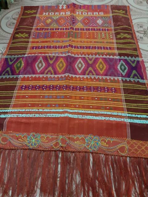 ULOS SADUM FULL SIMATA BORDIR SIMATA CANTIK ULOS RUMBAI PADAT ULOS SADUM ANGKOLA KAIN ETNIK BATAK