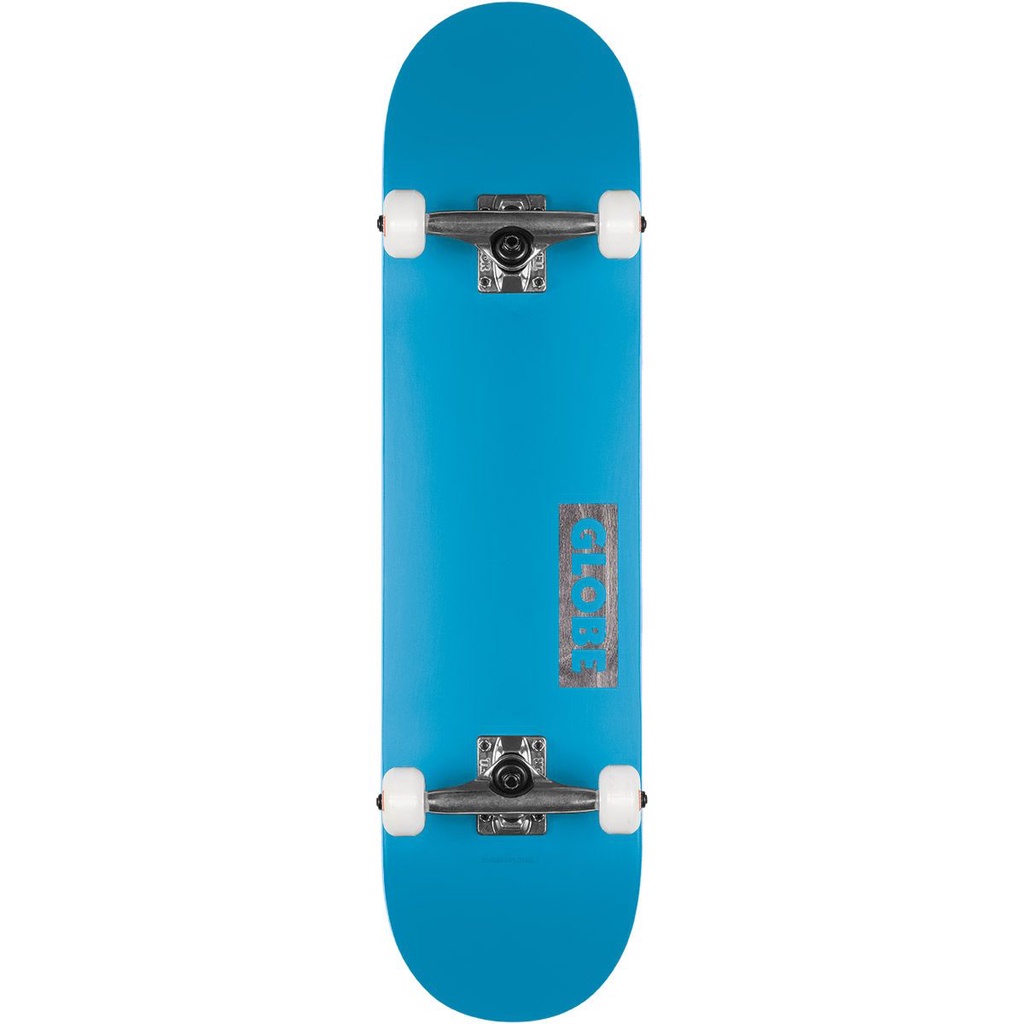 Skateboard Globe Goodstock Neon Blue 8.375" Complete / Jual Globe Skateboard Fullset