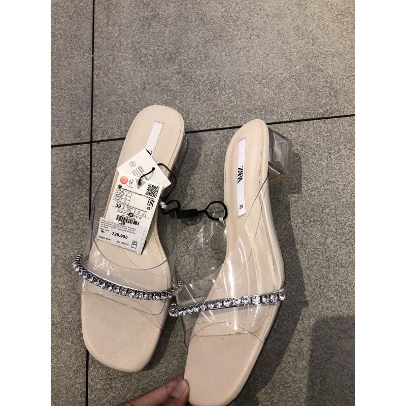 Jastip Zara Clear Heels New