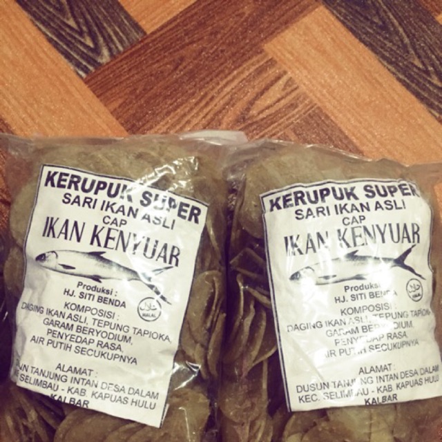 Kerupuk kering ikan