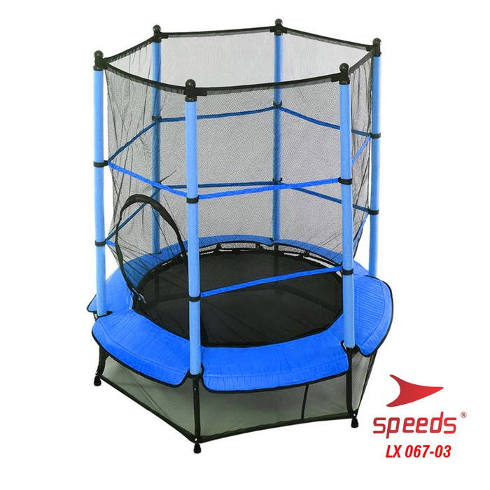 Trampoline Trampolin Anak Jaring Net Hadiah Ulang 3 Tahun 55" 067-3