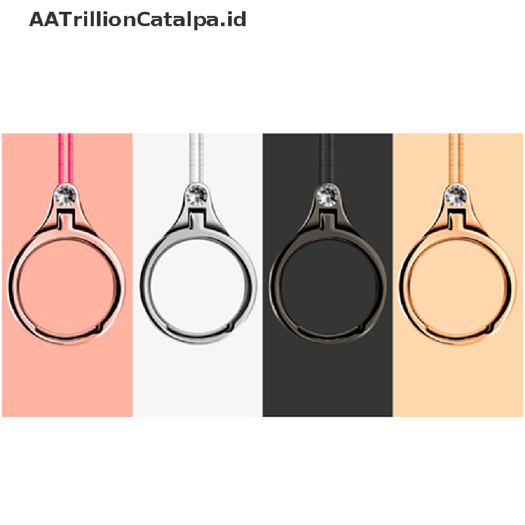 (AATrillionCatalpa) Tali lanyard 2 in 1 Multifungsi Bahan metal Untuk Handphone