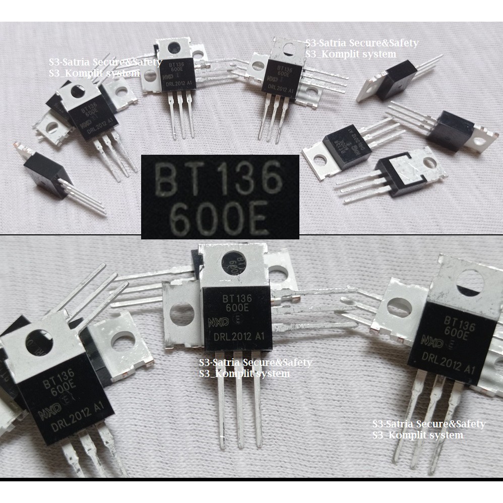 BT136-600E mosfet BT136 600 transistor BT136600 BT 136 600