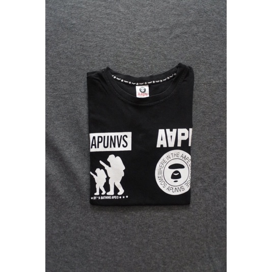 Kaos AAPE BAPE Second