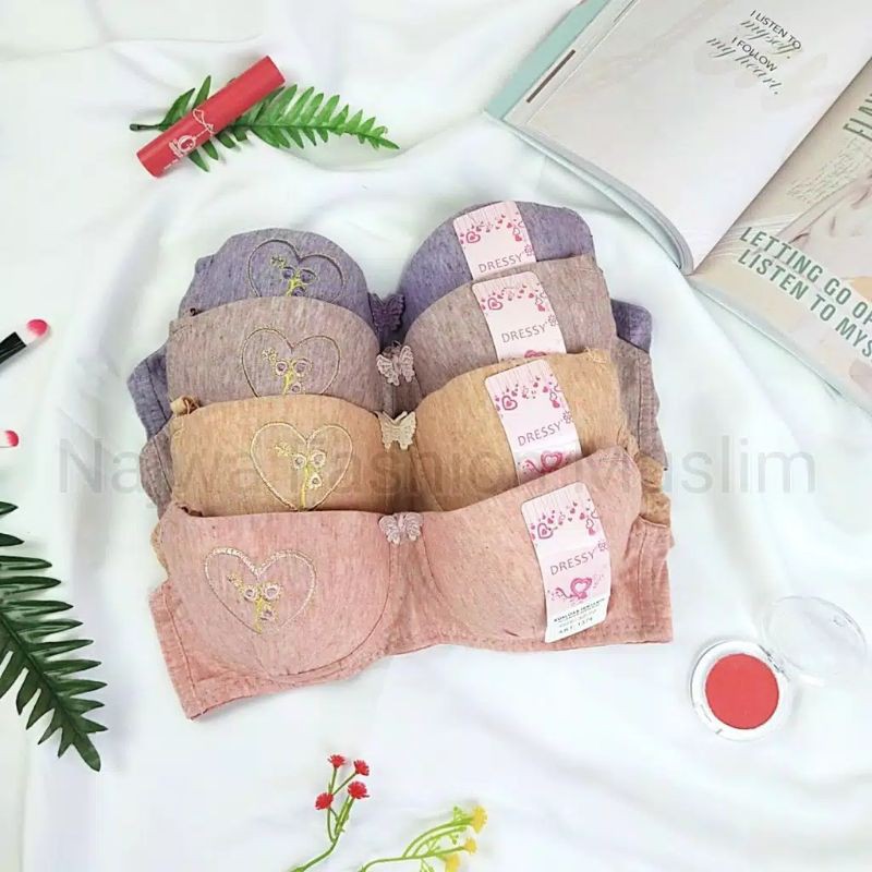 YIYI Bra Fashion Wanita Bra Wanita Murah BH Busa Tipis  Push Up Bra REAL PIC