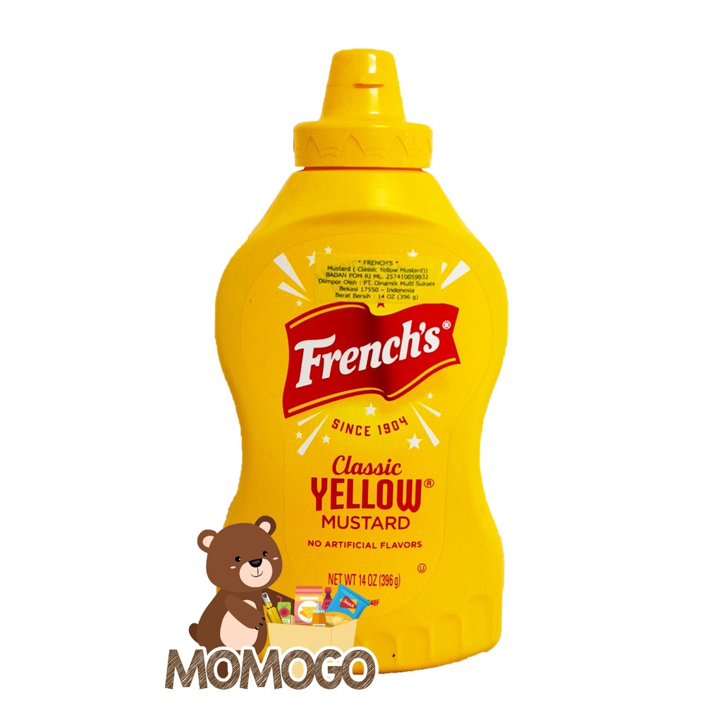 

FRENCH SQUEEZE AMERICAN FAVORITE MUSTARD 14 OZ