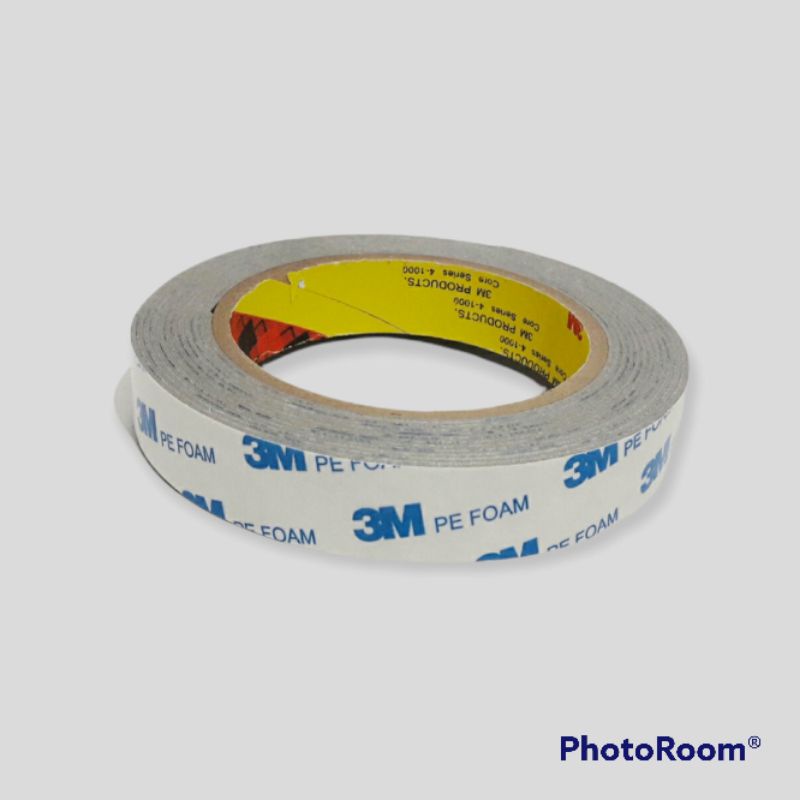 

Double Tape 3M Putih 2cm Perekat PE Foam Selotip Serbaguna