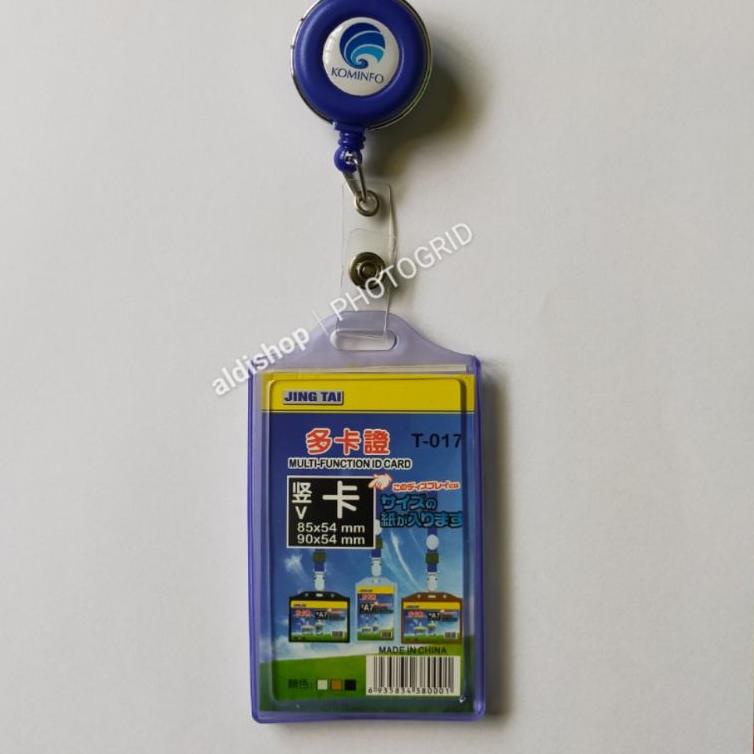 

Muraaaahh.. id card holder yoyo Logo Kominfo