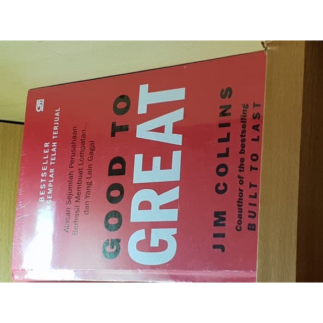 

Buku Good to Great HC Jim Collins Alasan perusahaan berhasil lompatan