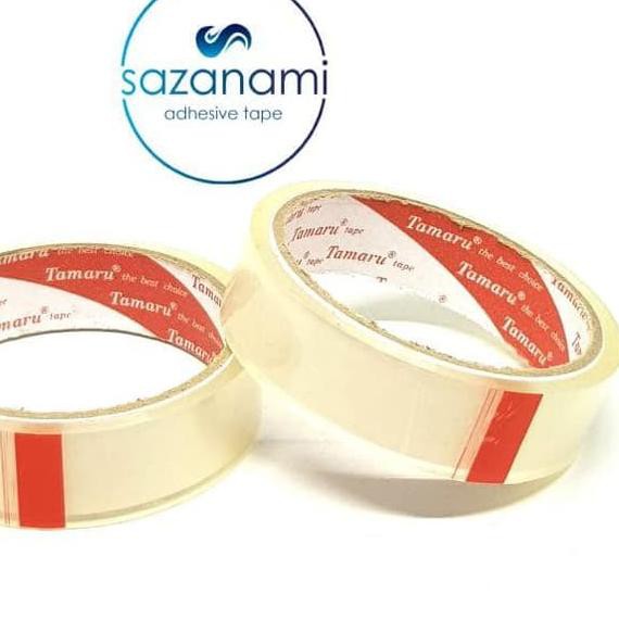 

✰ 1 Lusin isolasi Tamaru 1" Inch X 40Y isolasi selotip bening 24mm ➴