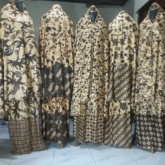 Mukena Bali Rayon Motif Batik