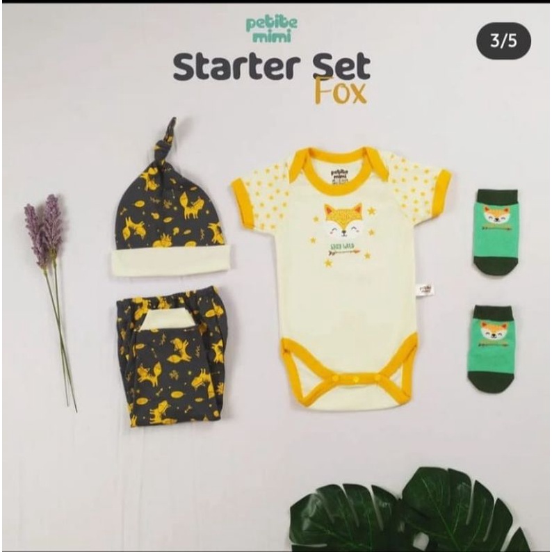 Starter Set Petite Mimi / Stelan New Born / Pakaian Bayi Baru Lahir