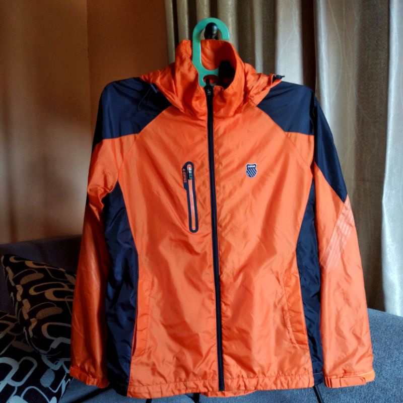 Preloved Jaket Outdoor pria K SWISS