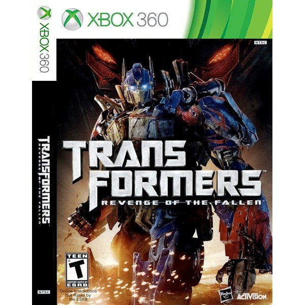Game Transformers Revenge of The Fallen XBOX 360 for Jtag/RGH (Game Data DVD Kaset)