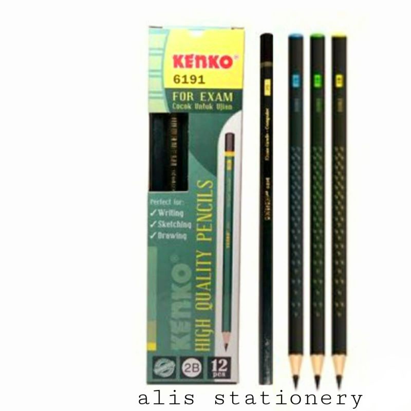 

Kenko pensil 2B(12pcs)/pensil 2B/stationery