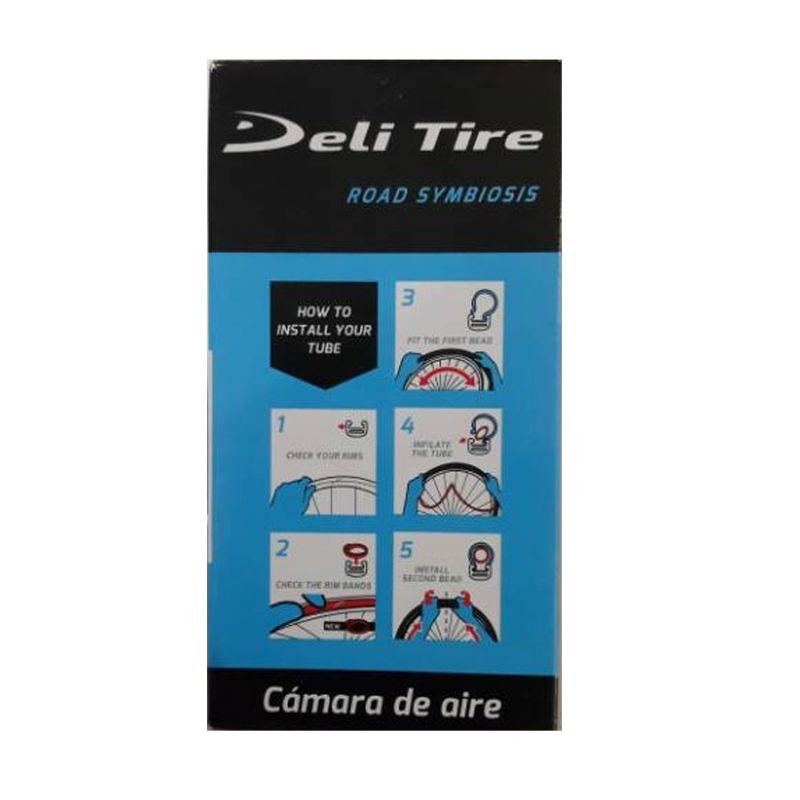 Ban Dalam Sepeda Listrik Ukuran 16 x 2.125 Swallow DELI TIRE Pentil Bengkok | High Quality