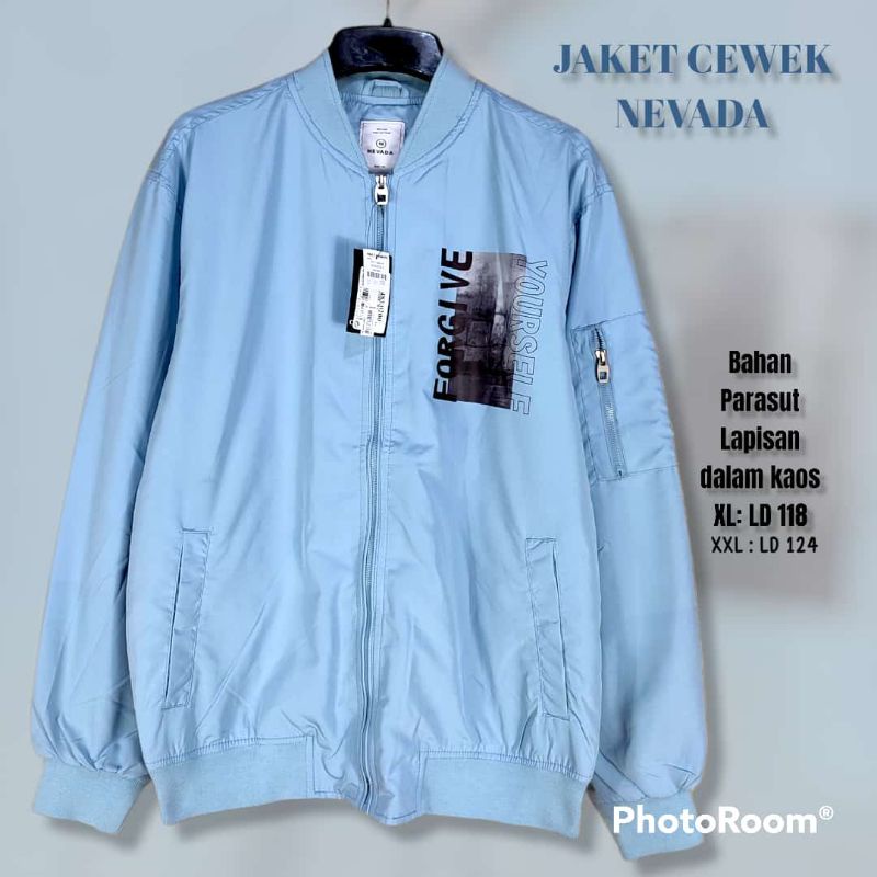 jaket cewek Parasut Nevada