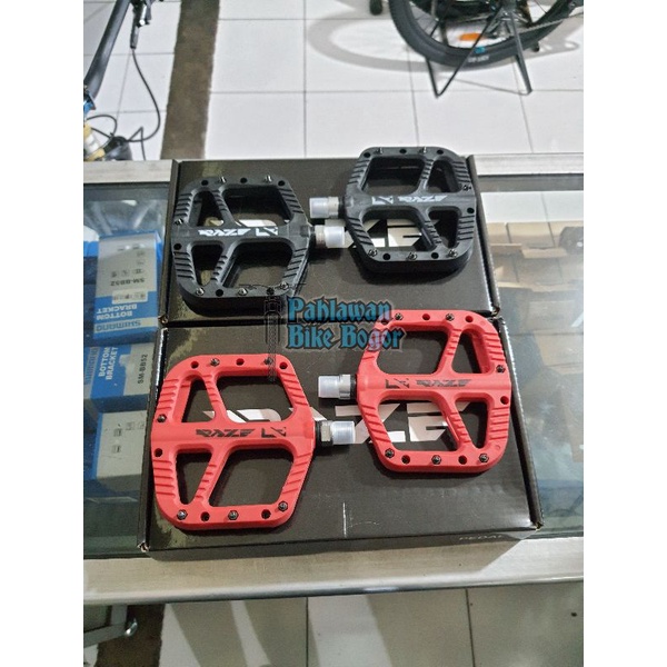 Pedal sepeda raze N90 bearing bahan nylon fiber
