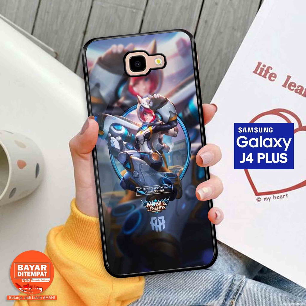 Untung Case Samsung J4 Plus [ Fold 38 ] - Hardcase Samsung J4 Plus  - Softcase Samsung J4 Plus - Cas