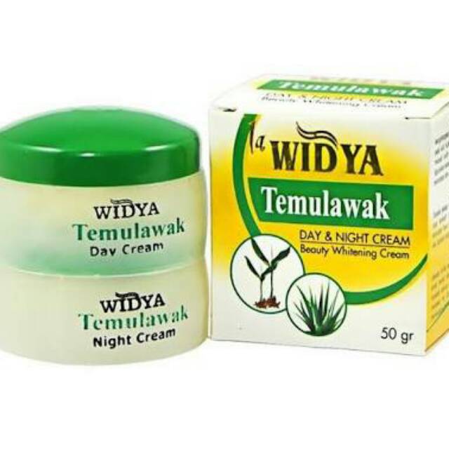 Cream widya cream temulawak widya paket siang/malam 100% ori dan telah di uji BPOM