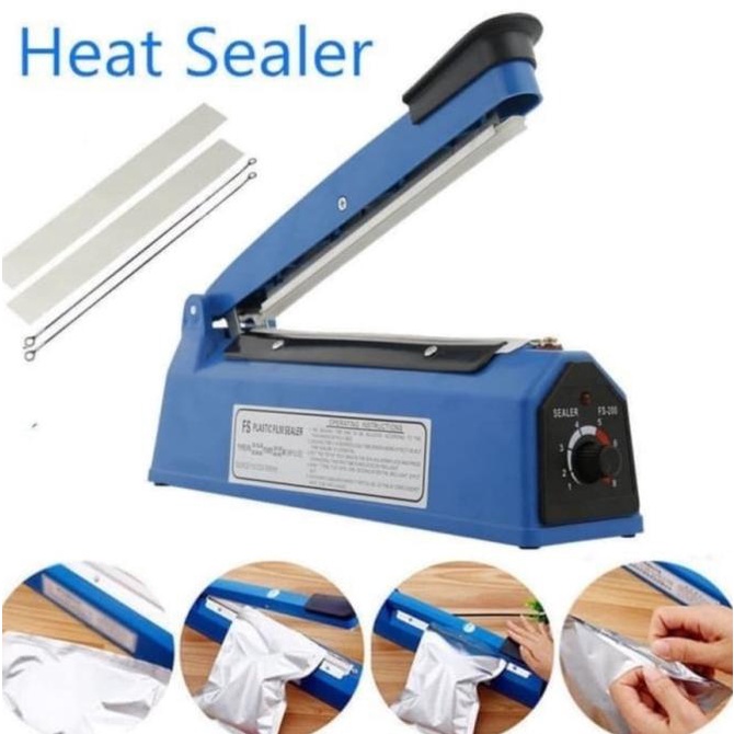 Vacuum Sealer Listrik / Impulse Sealer Gse 200Mm / Alat Pres Plastik