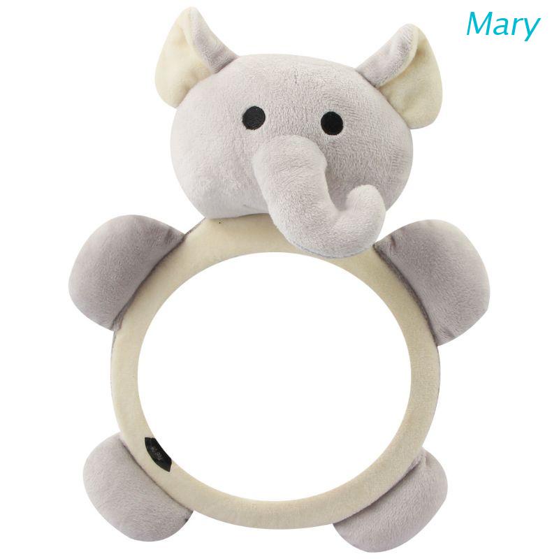 Mary Mainan Kaca Spion Interior Mobil Desain Kartun Plush Untuk Bayi / Anak