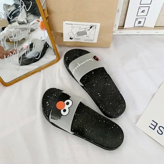  Sandal  Karet  Elmo  Sol Hitam Shopee Indonesia