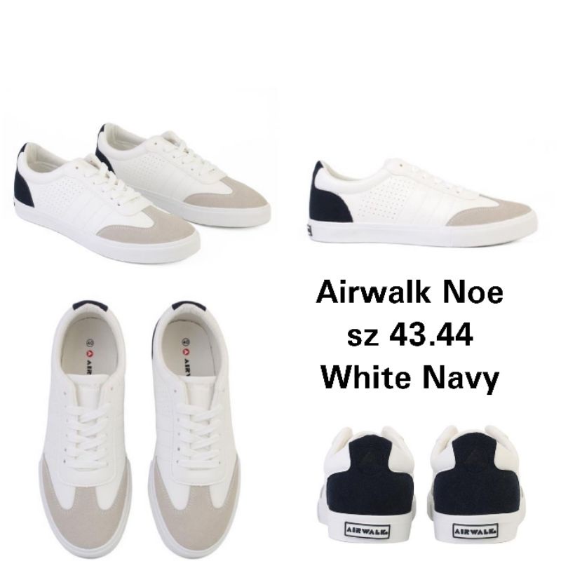 sepatu airwalk Noe white navy sz 44