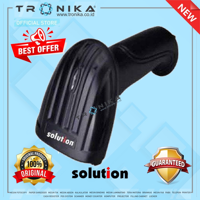 SCANNER BARCODE | SOLUTION BS-100 | ORIGINAL | GARANSI RESMI