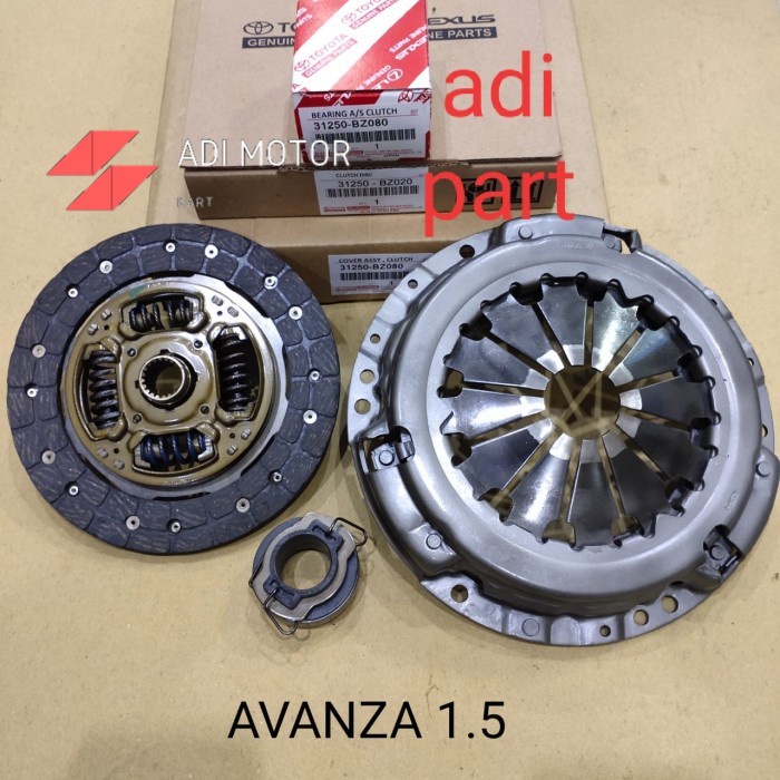 KAMPAS KOPLING SET MATAHARI KOPLING DEKLAHAR AVANZA 1.5 ASLI BARU