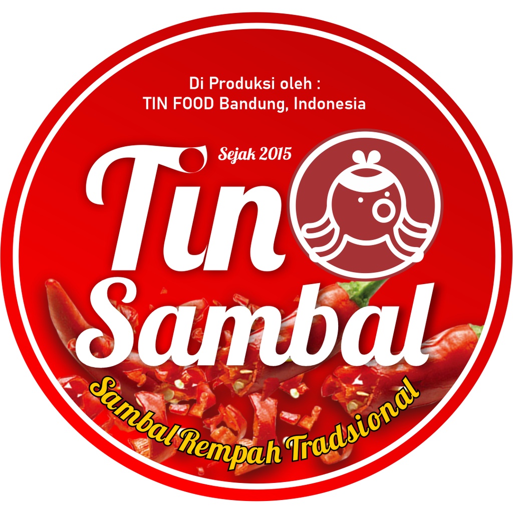 Sambal Cumi, baby cumi, Sambel cumi khas Tin Sambel-150 gr