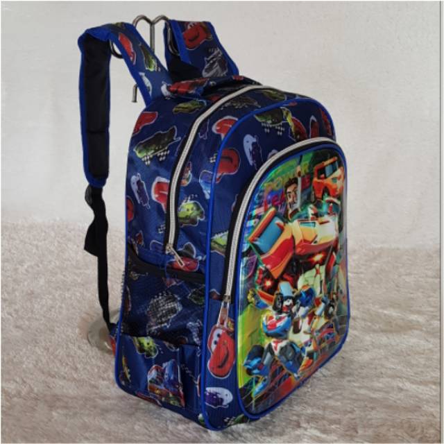 Tas Ransel karakter tobot/sekolah tayo/tas tayo/tas sekolah SD