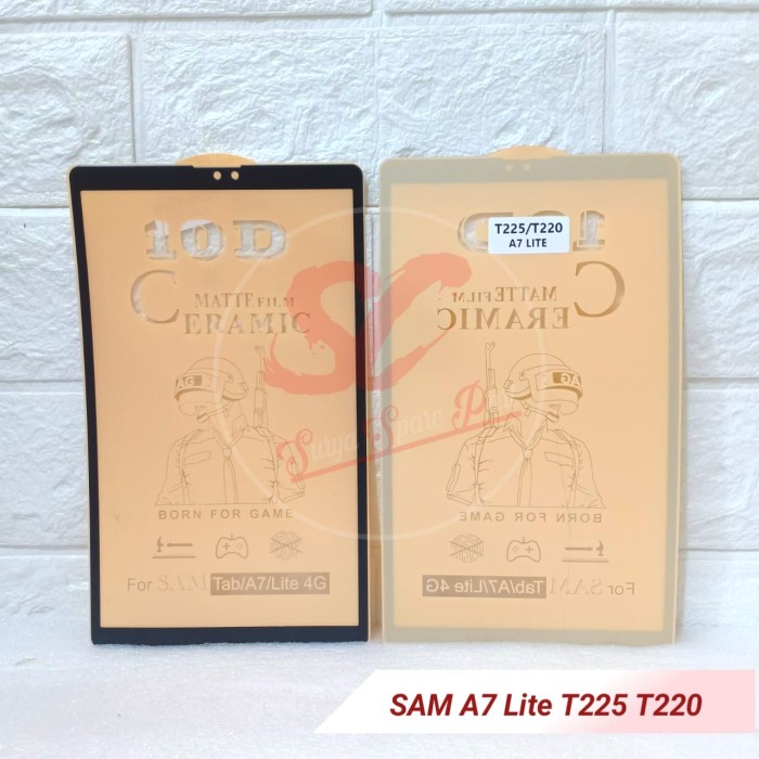 Anti Gores Ceramic Glare Samsung Tab A7 Lite T225T220 Tab A7 T225 T220