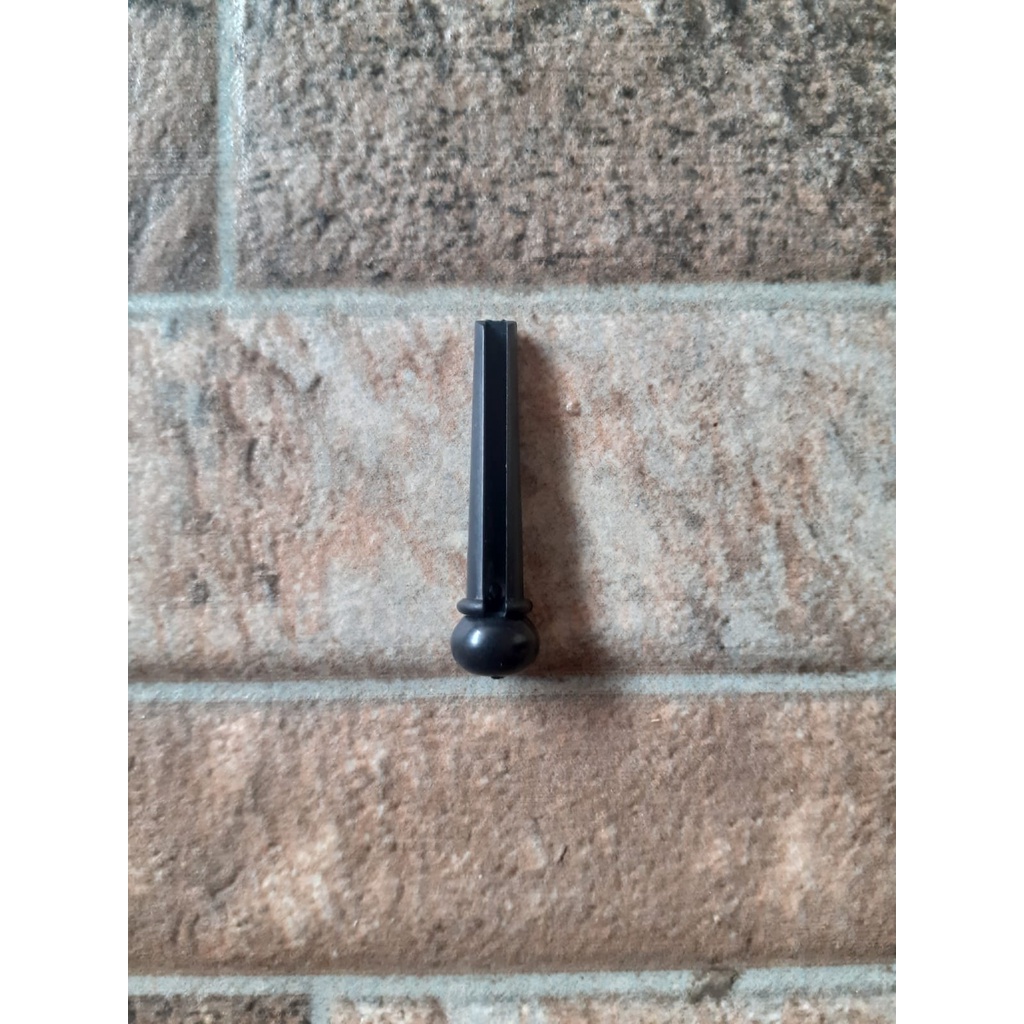 1pcs kenip end pin tusuk gitar akustik acoustic (warna hitam)