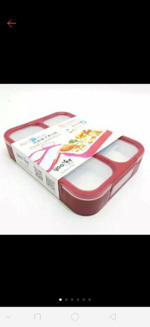 Yooyee Sekat 3 Besar Lunch Box Yooyee Sekat 3 Anti Tumpah F1