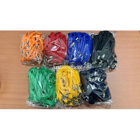 

RB Tali ID card kait /Tali ID buat kartu peserta 1 pack isi 20 pcs terdapat banyak varian warna