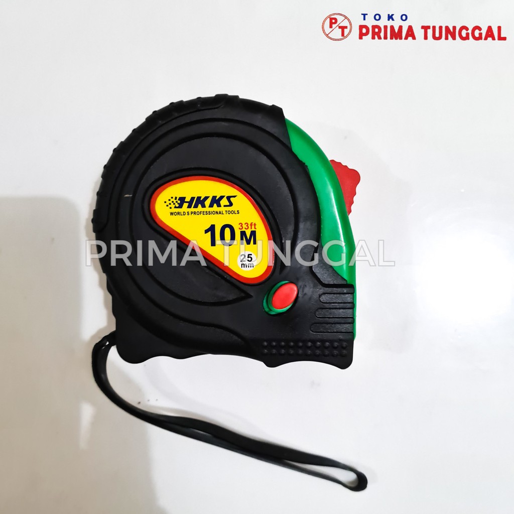 Meteran Bangunan 10M Meteran Karet Meteran Tukang Measuring Tape