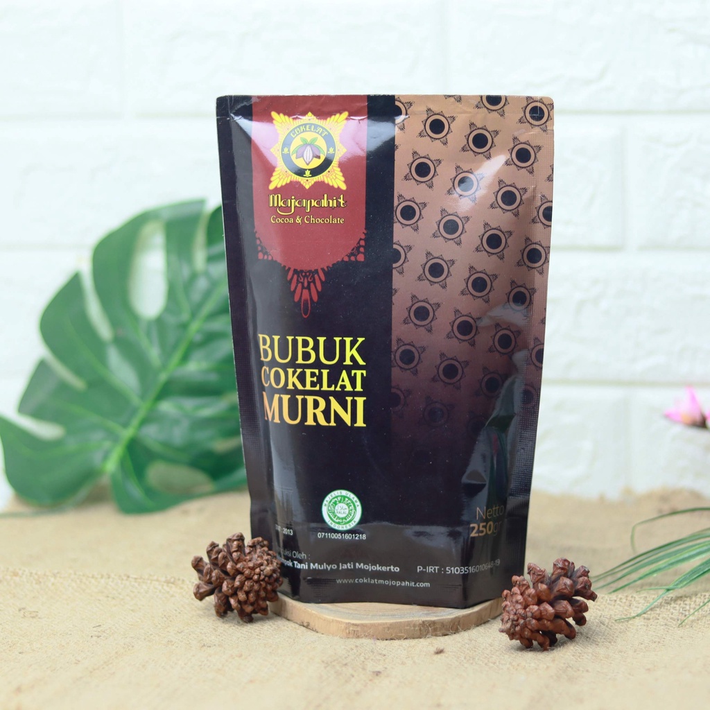 

Coklat Bubuk Premium Alami Memperbagus Metabolisme Tubuh/Cokelat Majapahit 250 gr/Coklat Sehat