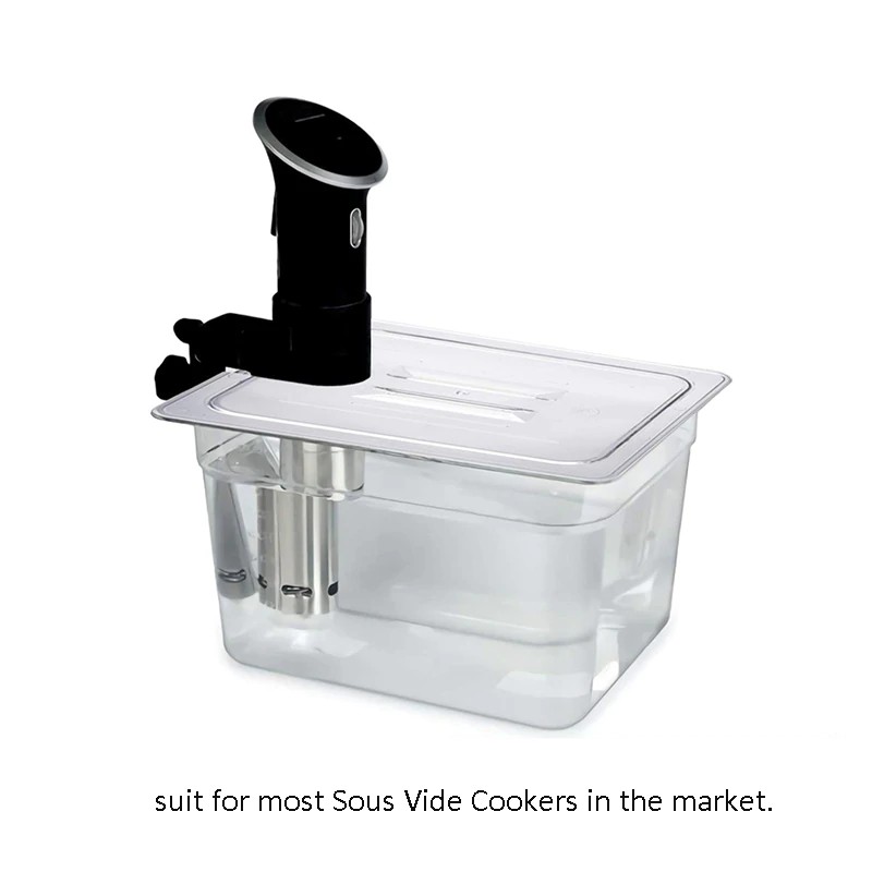 BioloMix Sous Vide Accessories, Container + Cover + Rack 11Litres