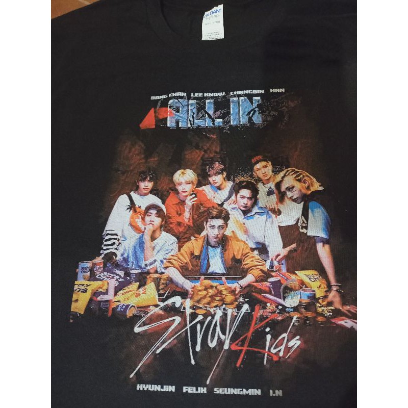 STRAY KIDS VINTAGE T-SHIRT RAP TEE