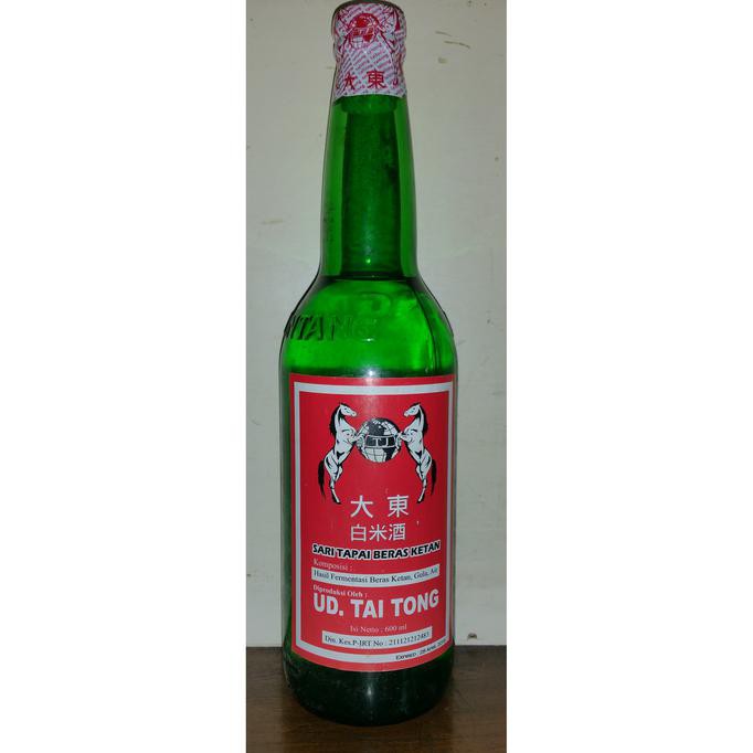 

Arak Putih Sari Tapai Beras Ketan UD. Tai Tong Cap Kuda Merah 600ml