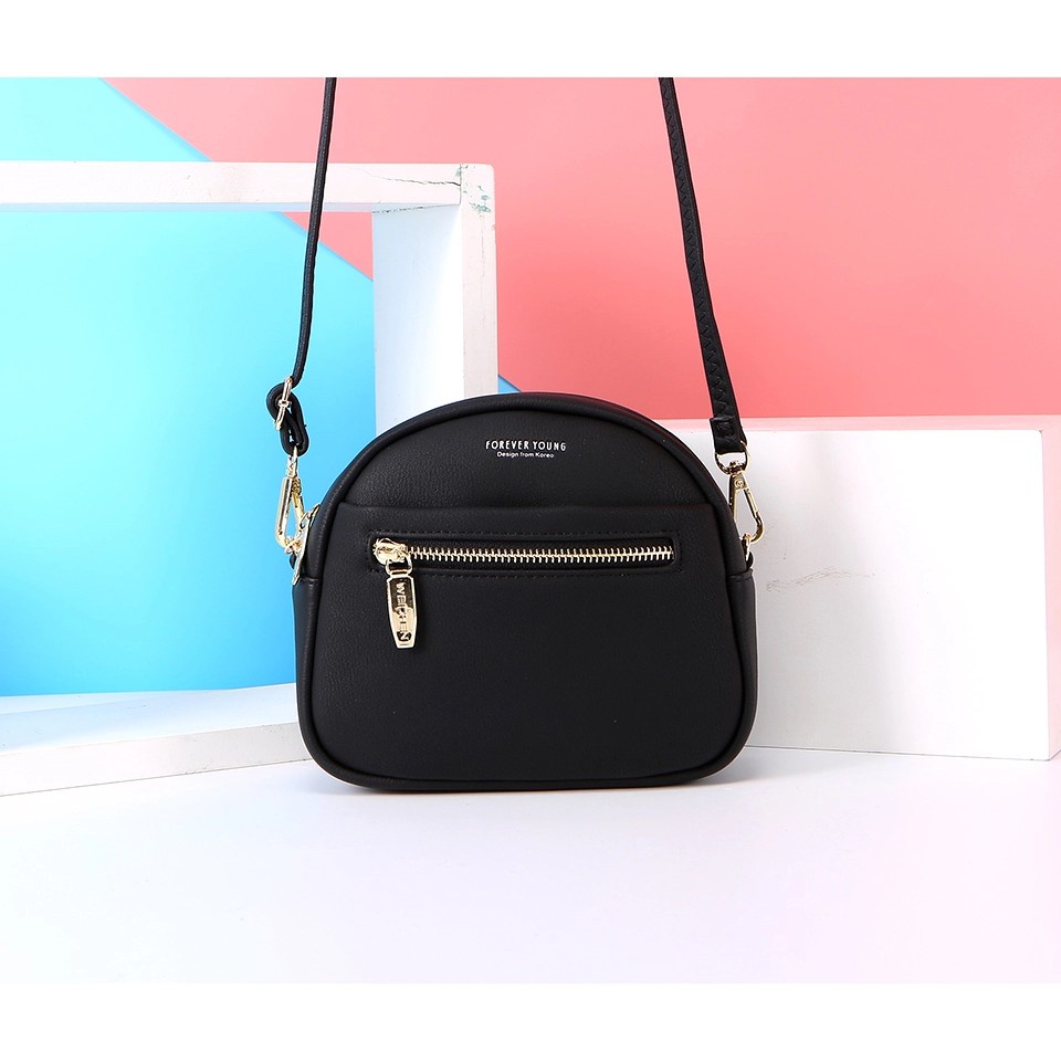 Charyatink - Slingbag Korean Murah/ simple hp Tas Slempang wanita Murah kulit sintesis