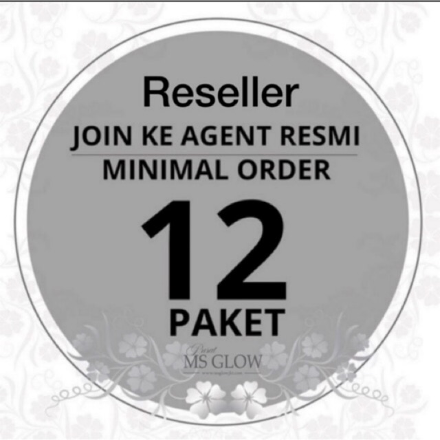 JOIN RESELLER RESMI MS GLOW